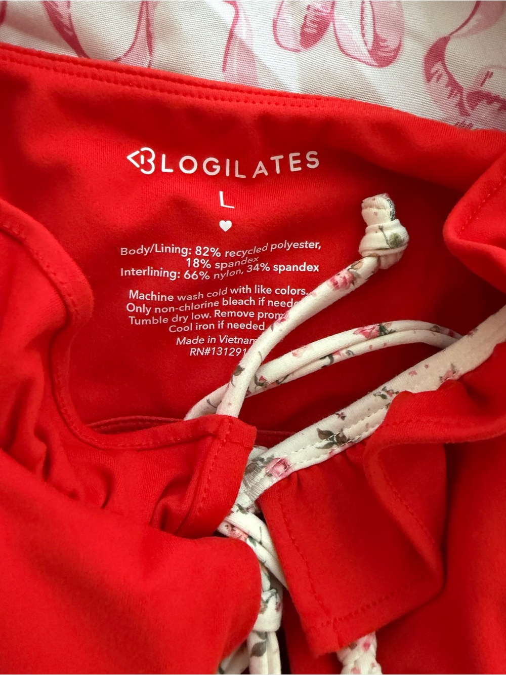 Blogilates leggings and top set - Picture 3 of 7